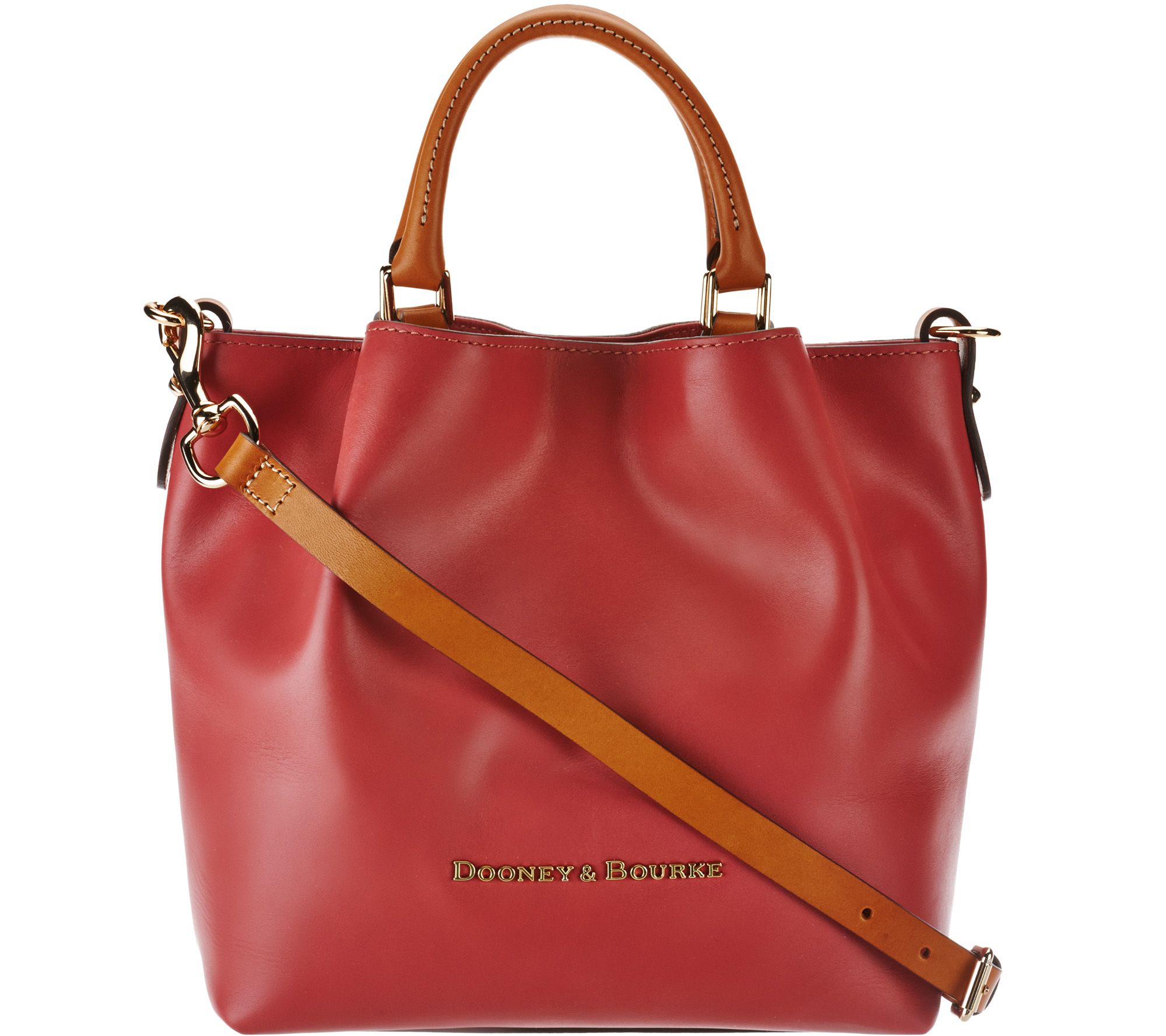 Dooney & Bourke Smooth Leather Small Barlow Satchel - A275889 — 0