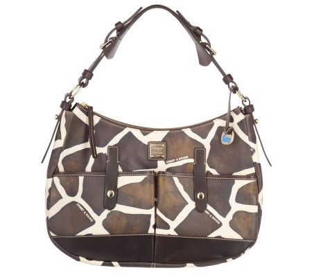 dooney and bourke giraffe print bag