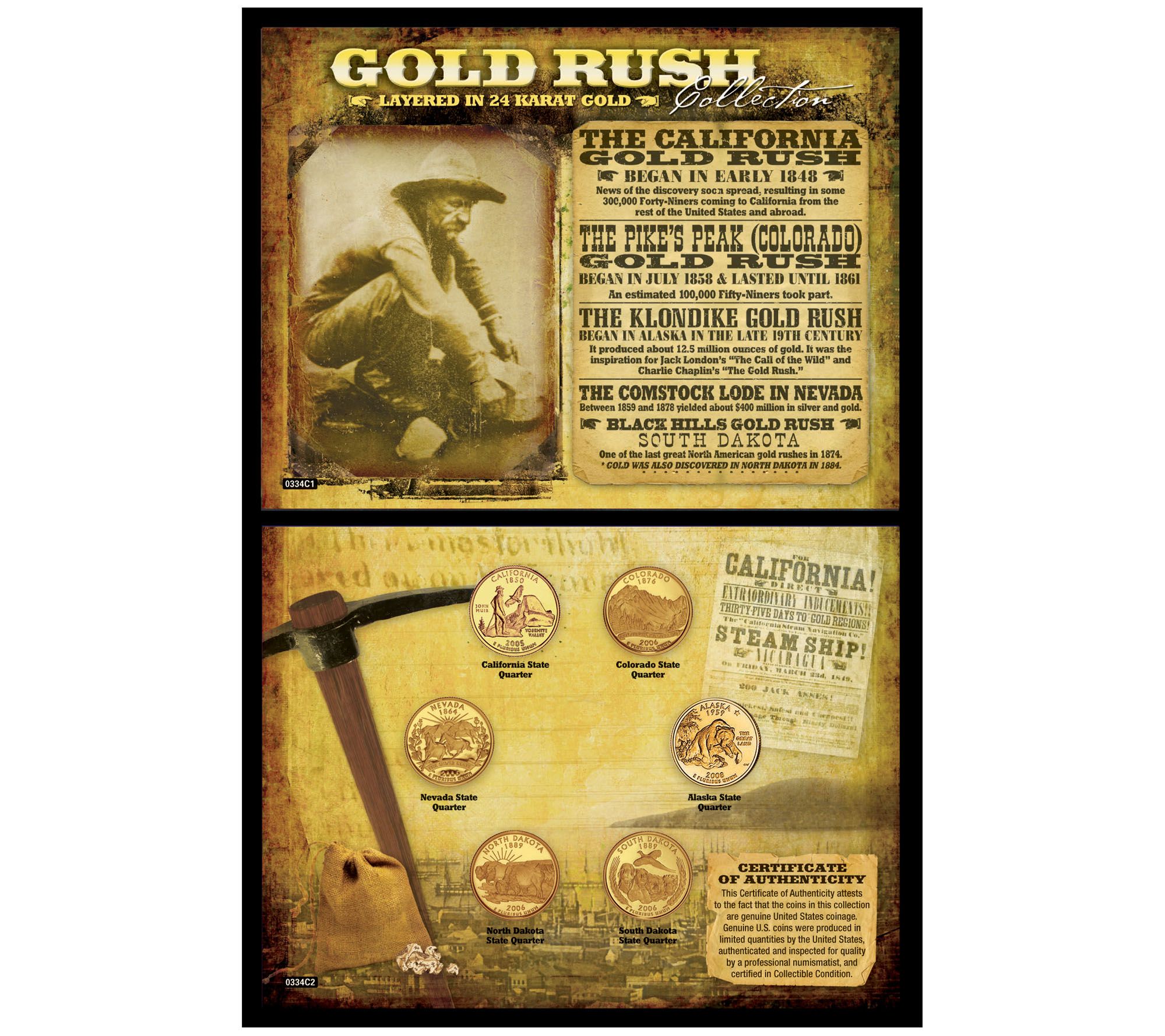 Gold Rush Coin Collection —