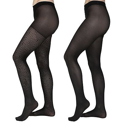 LEGACY Feinstrumpfhosen uni & gemustert 60den / 40den 2er Pack