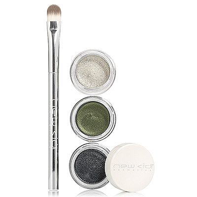 NEW CID Cosmetics I-Color Trio, 3 cremige Lidschatten mit Pinsel