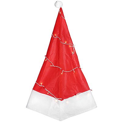 Pflanzen- Schutzhülle inkl. Lichterkette Timer+Reißverschluss H. ca. 110cm, Ø 60cm