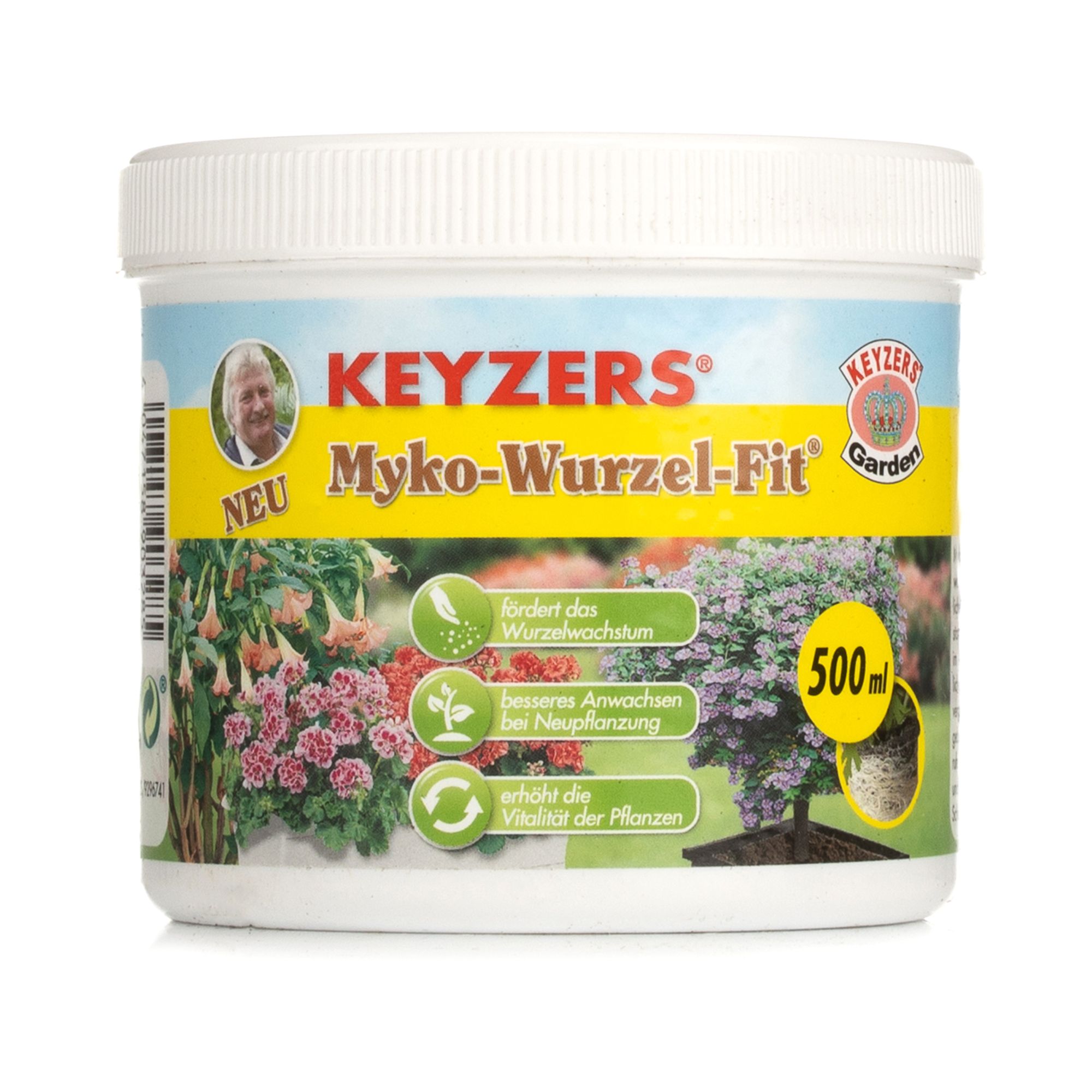 KEYZERS Myko-Wurzel-Fit patentiertes Granulat bessere Wurzelbildung 500ml Myko Wurzel Fit