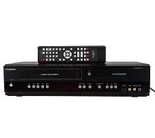 Funai VCR/DVD Recorder w/ 5 Recordable DVDs & HDMI Cable