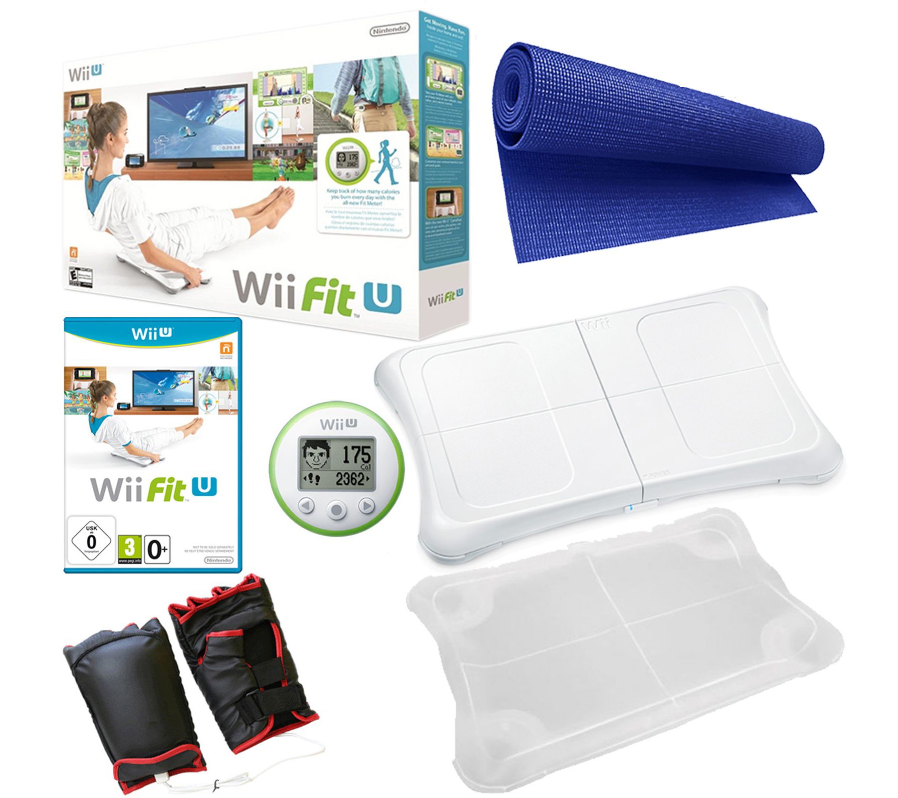 Wii Fit U Boxing Bundle with Accessories —