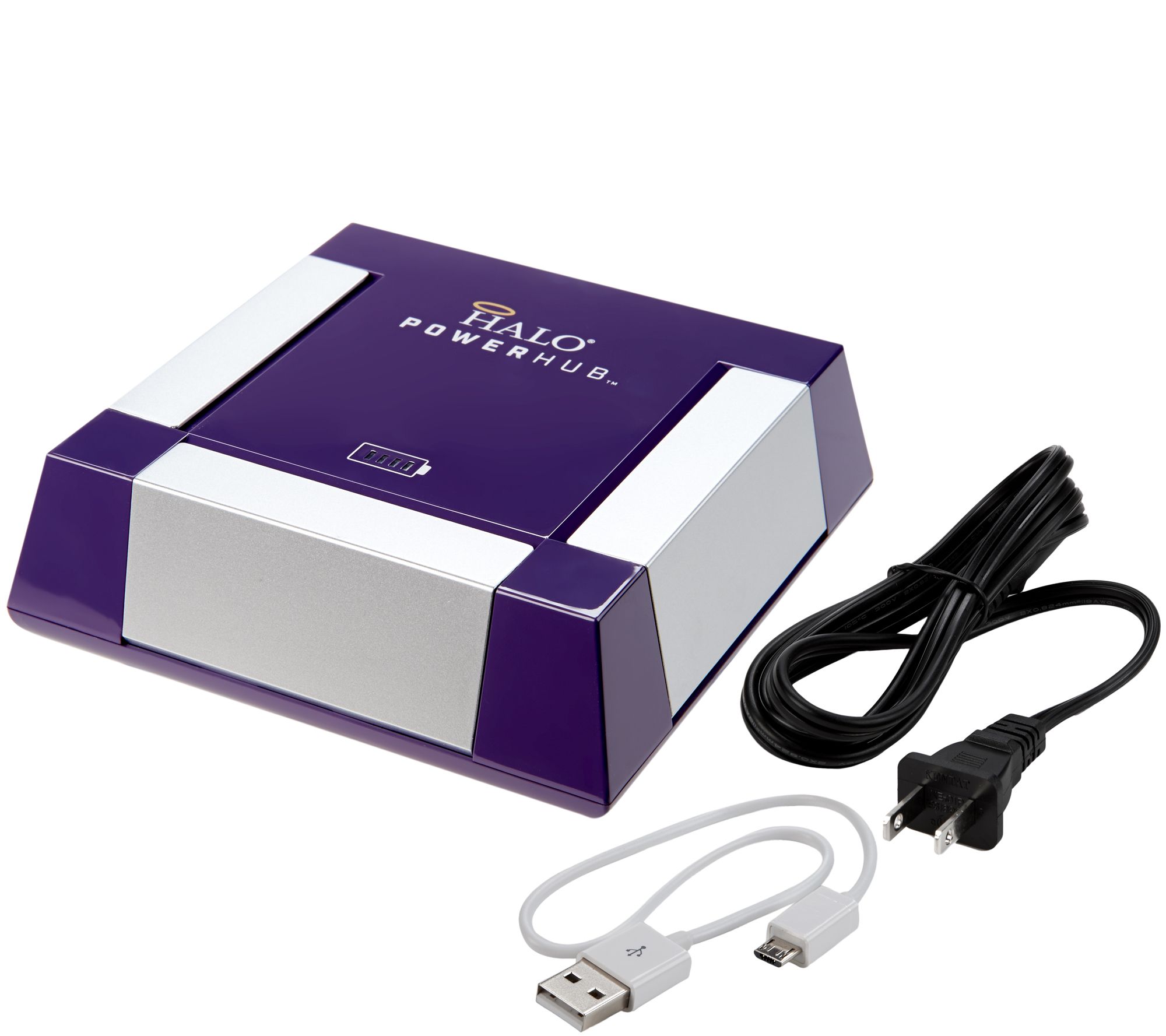 Halo PowerHub 5000 mAh Portable Charging Station Page 1 —