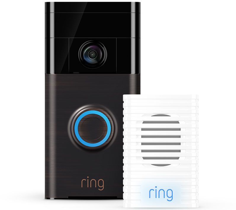 Ring Video Doorbell TwoWay Audio HD Surveillance & Chime —