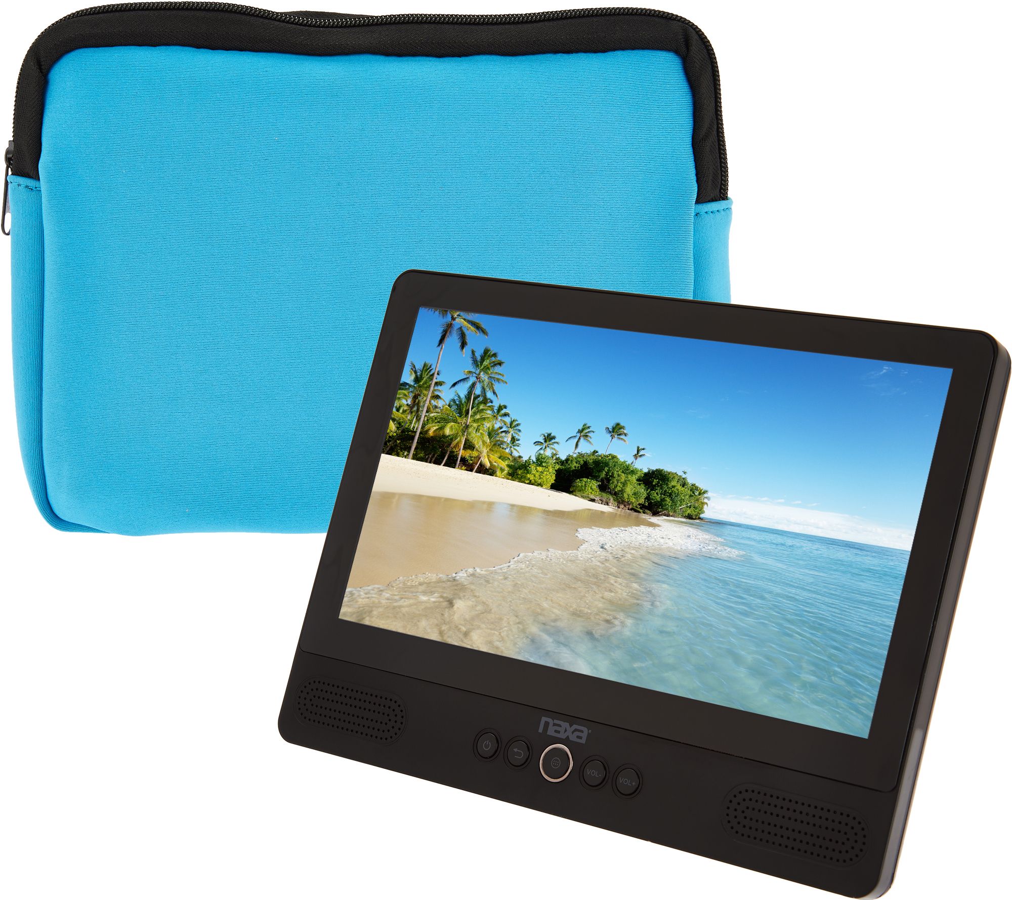 Naxa 9" Tablet with Builtin Portable DVD Player and Color Case Page