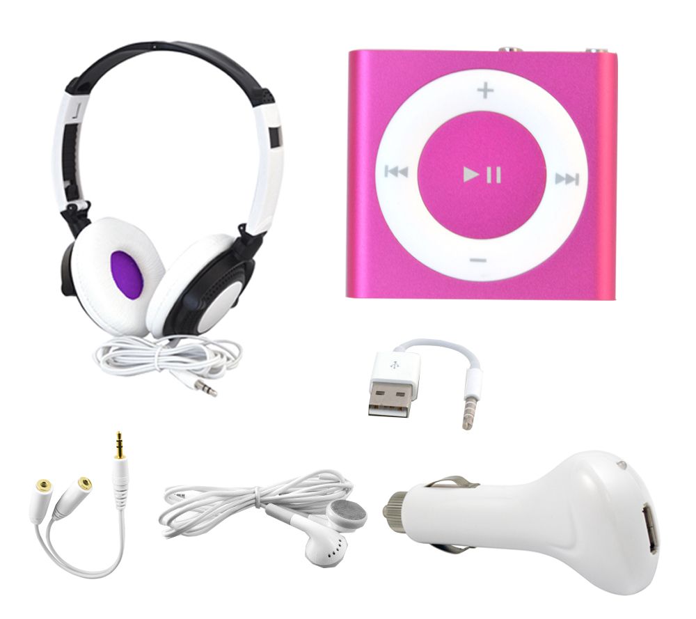 Apple 2GB iPod Shuffle with DJStyle Headphones& Accessories Page 1