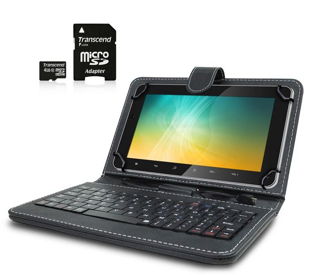RCA 8" Android 8GB Tablet with Keyboard Case and microSD Card Page 1