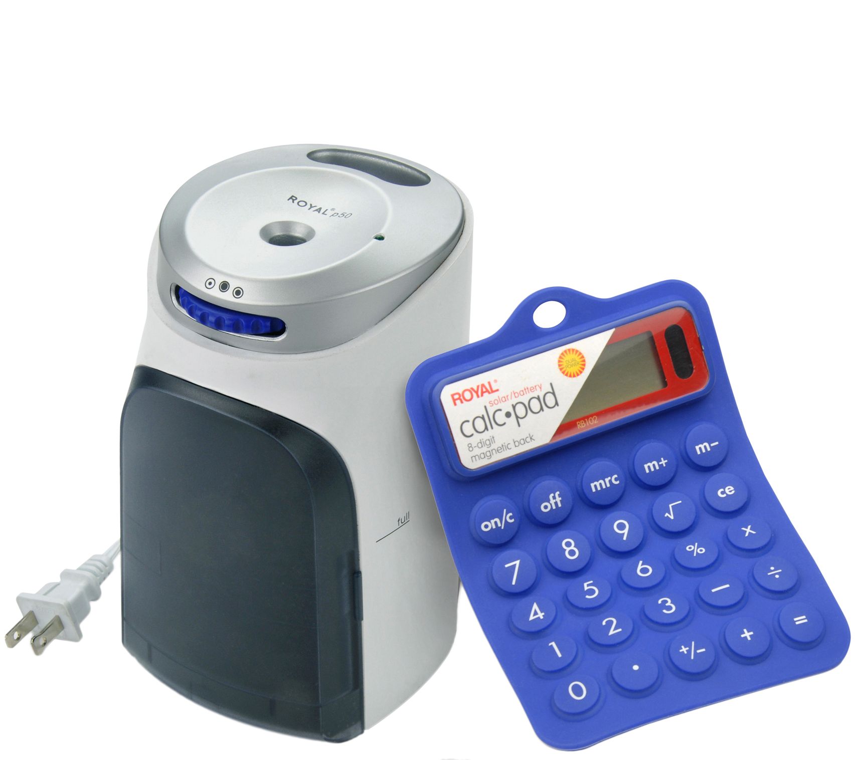 UPC 022447293326 product image for Royal P50 Electric Pencil Sharpener with Flex Calculator | upcitemdb.com