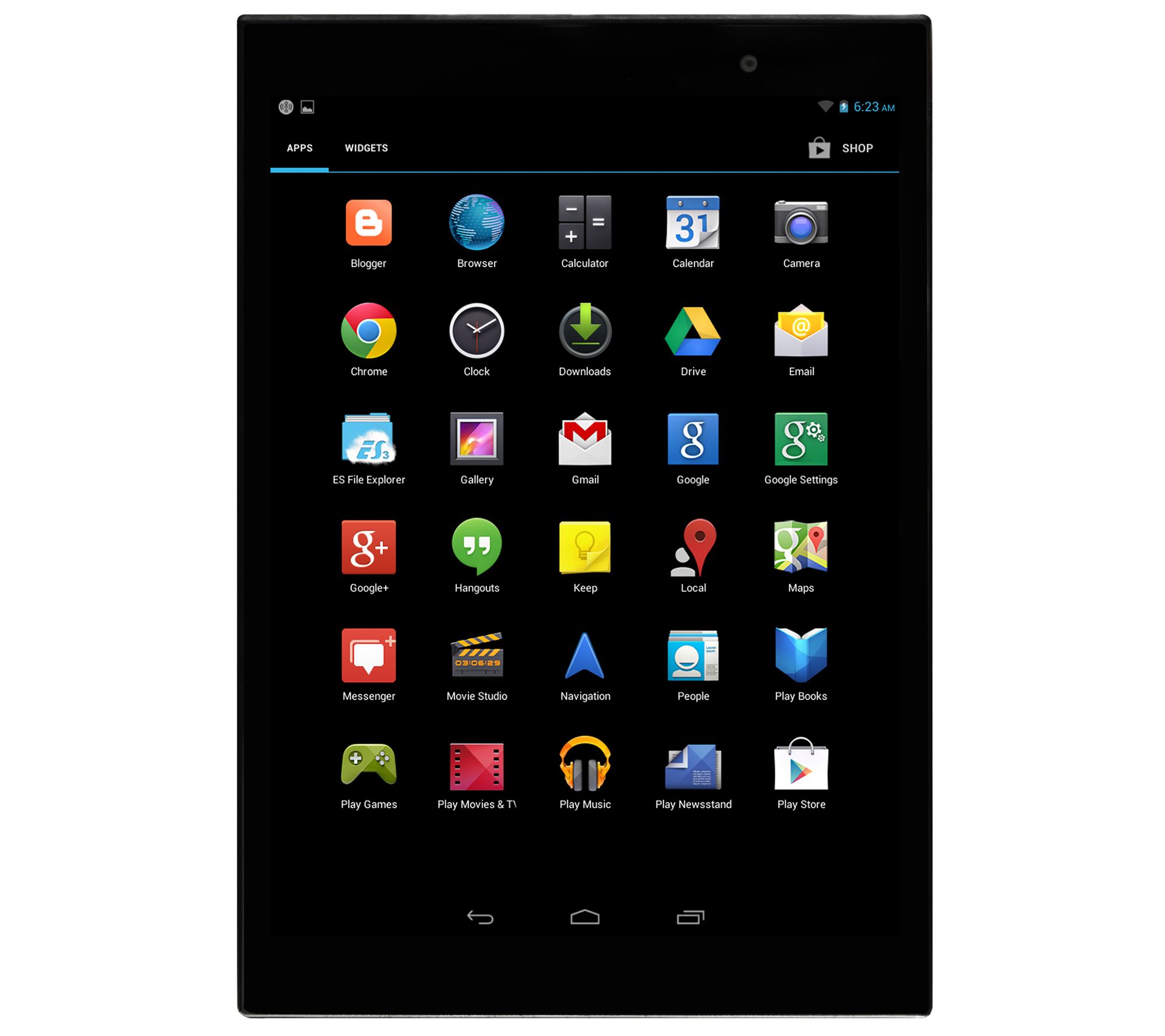 Gigaset 8" Android WiFi QuadCore 8GB Tablet with Folio Case Page 1