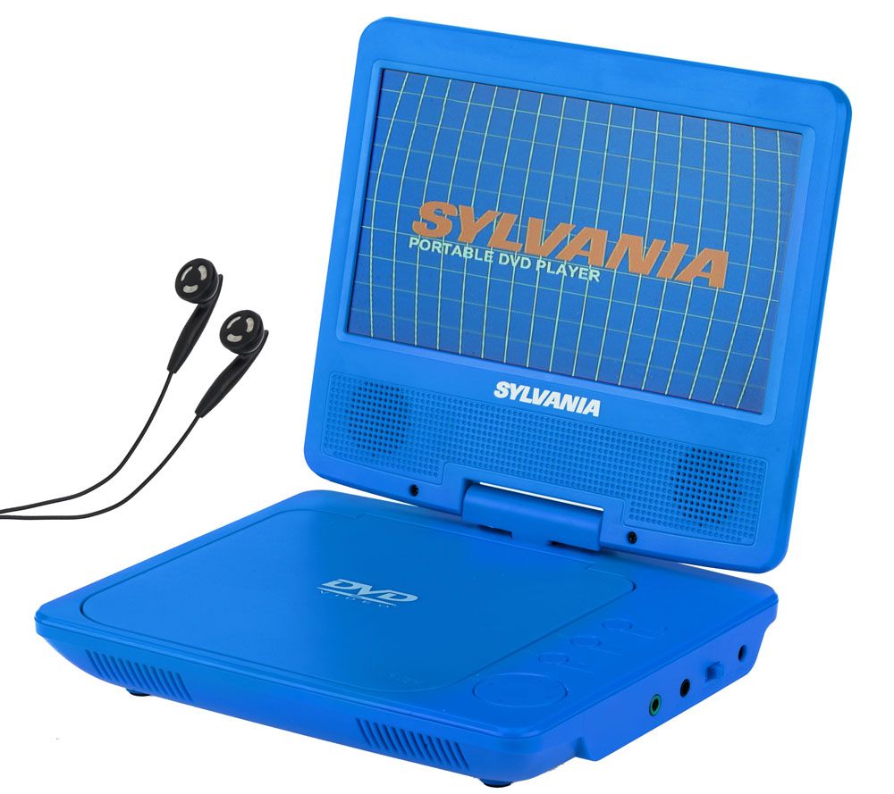 sylvania 7 portable dvd player charger