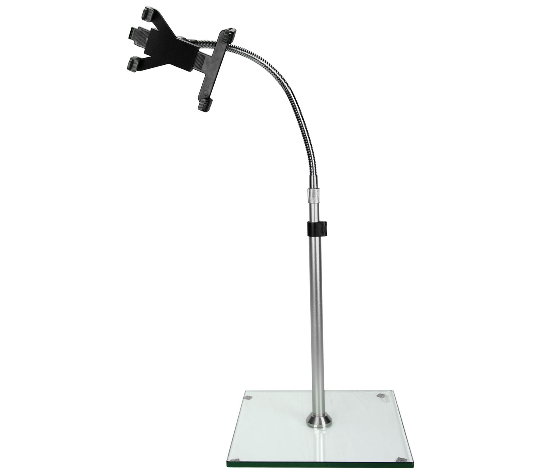 MegaMounts Adjustable Tablet Floor Stand for 7"to 10" Tablets —