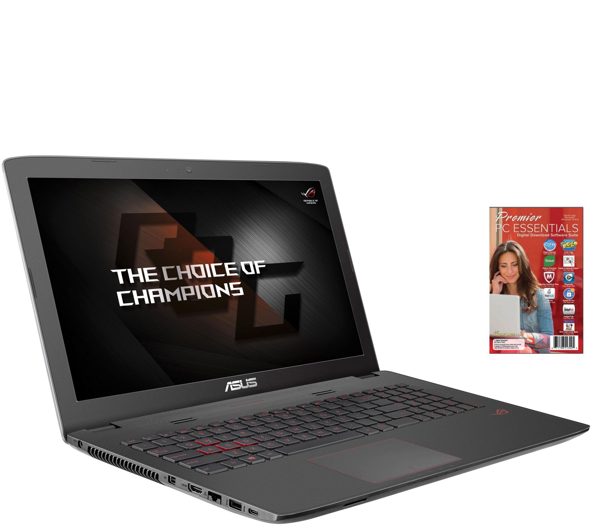 ASUS 17" ROG Gaming Laptop i7, 16GB, 1TB HDD,NVIDIA GTX960M —