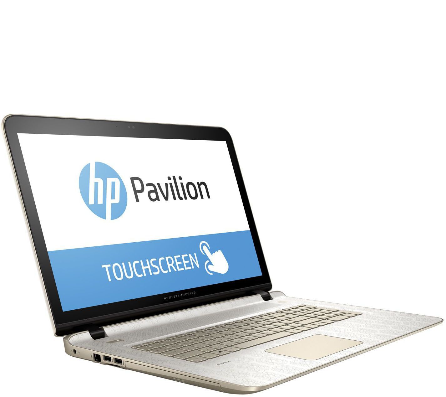 HP 17" GoldLuxe Touch Laptop AMD A10, 8GB, 1TB w/ Software