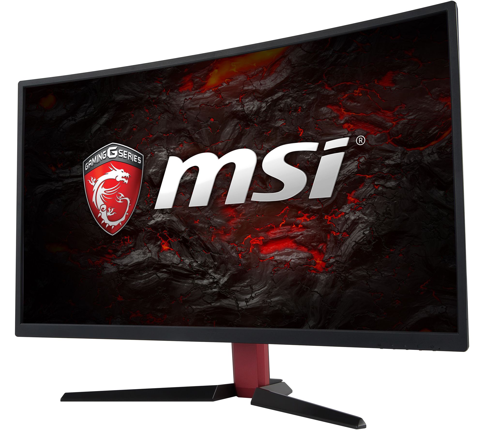 Msi Optix Curved Gaming Monitor Qvc Com