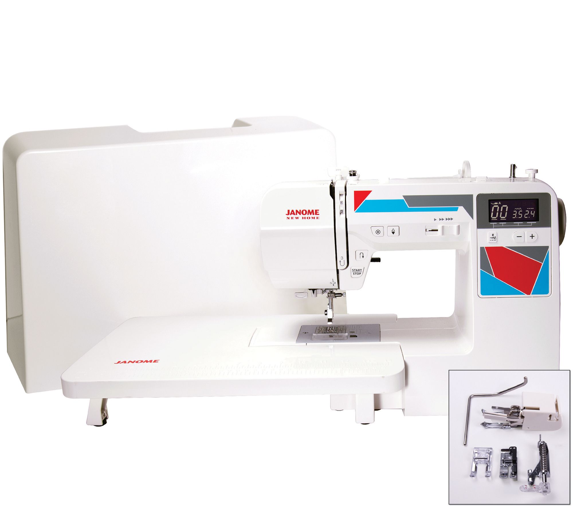 Janome MOD100Q Quilting Machine with Accessories —