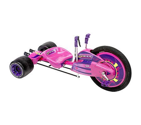 pink big wheel bike