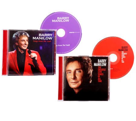 Barry Manilow "The Greatest Love Songs Of All Time" CD W/Bonus CD — QVC.com