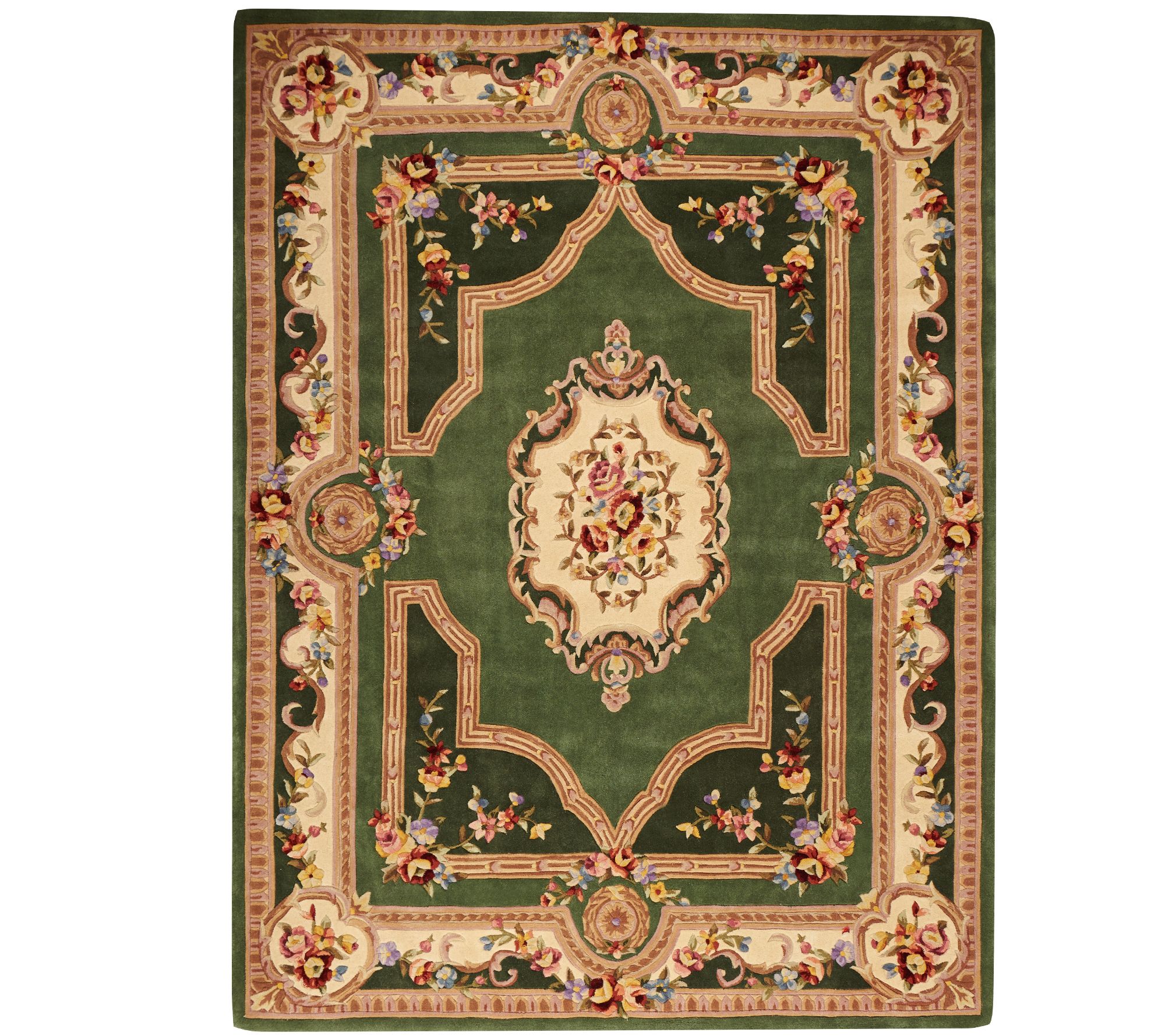 Royal Palace French Savonnerie 8' x 10'6" Wool Rug Page 1 —
