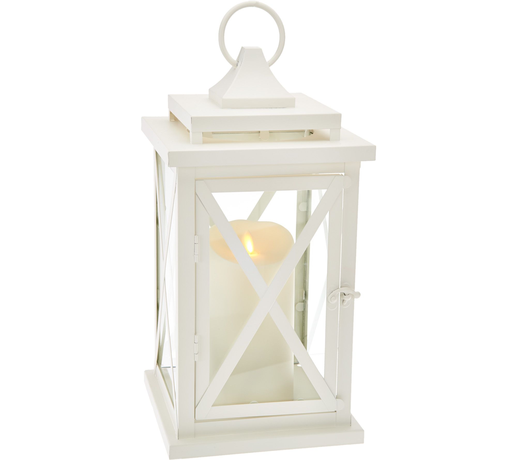 Luminara 14" Lexington Lantern with Flameless Candle & Remote Page 1