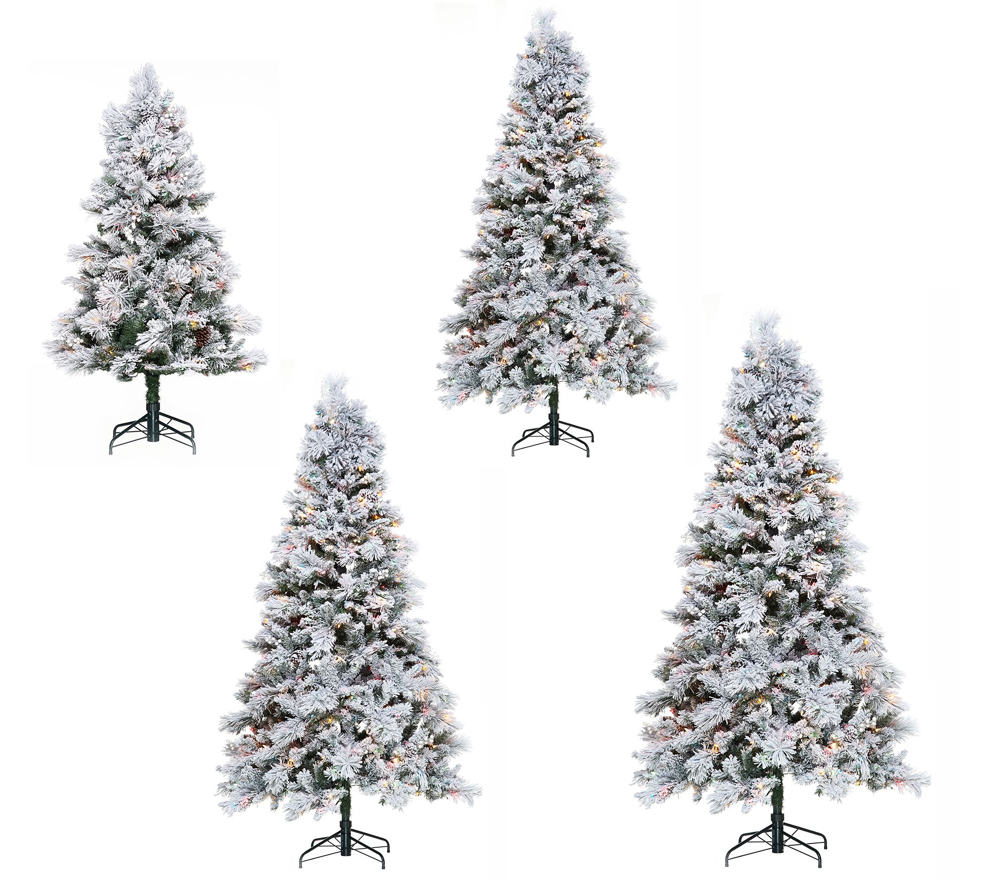 Hallmark Snowdrift Spruce Tree with Quick Set Technology —