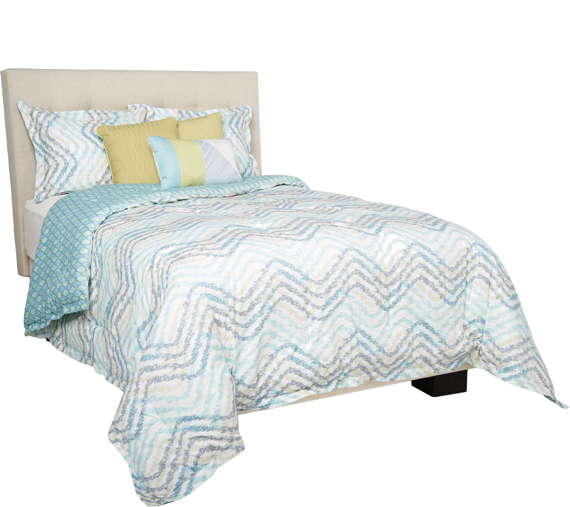 Scott Living Casadia 5 piece Reversible Twin Comforter Set —