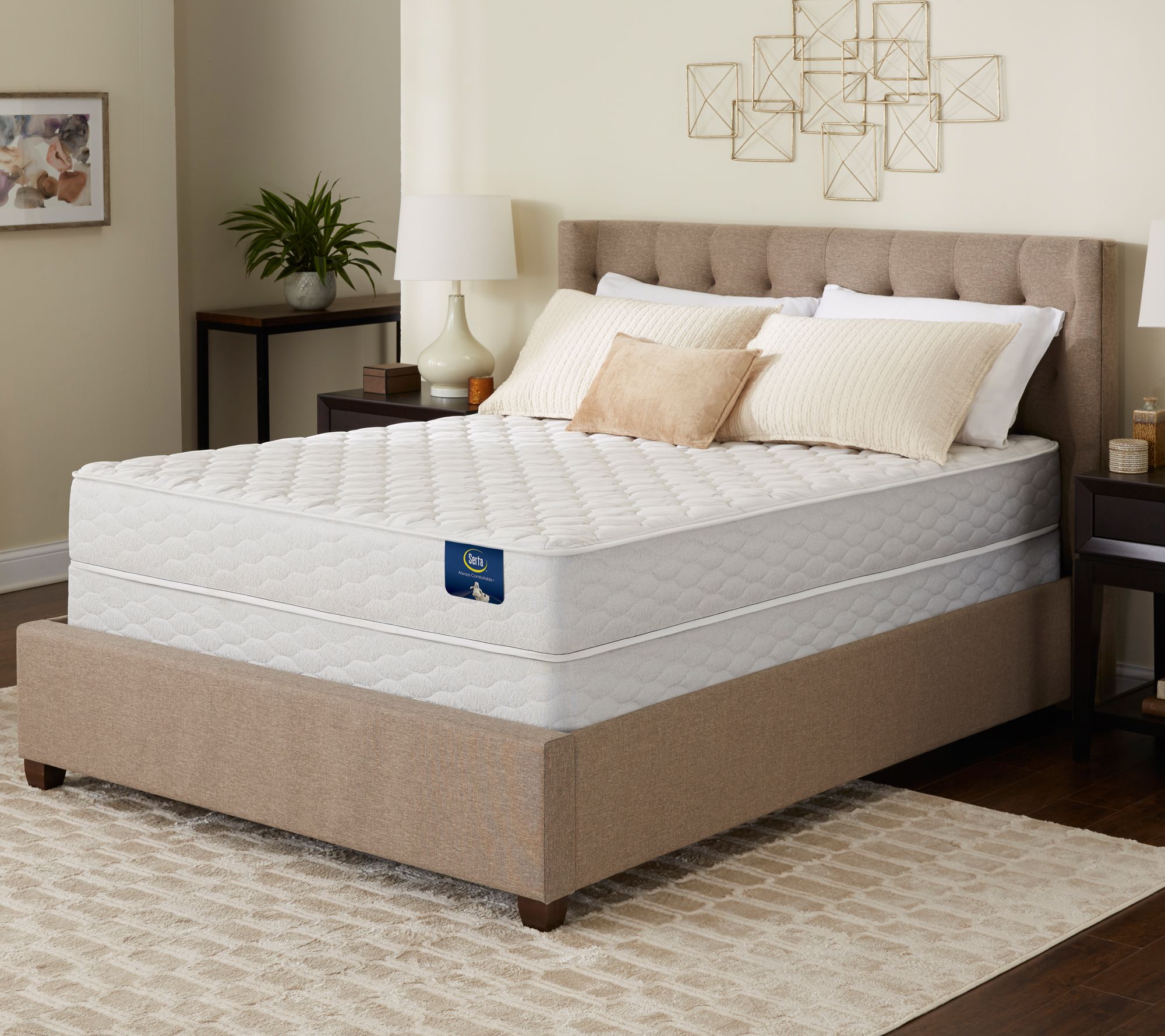 Serta Tahoma Firm Full Mattress Set —