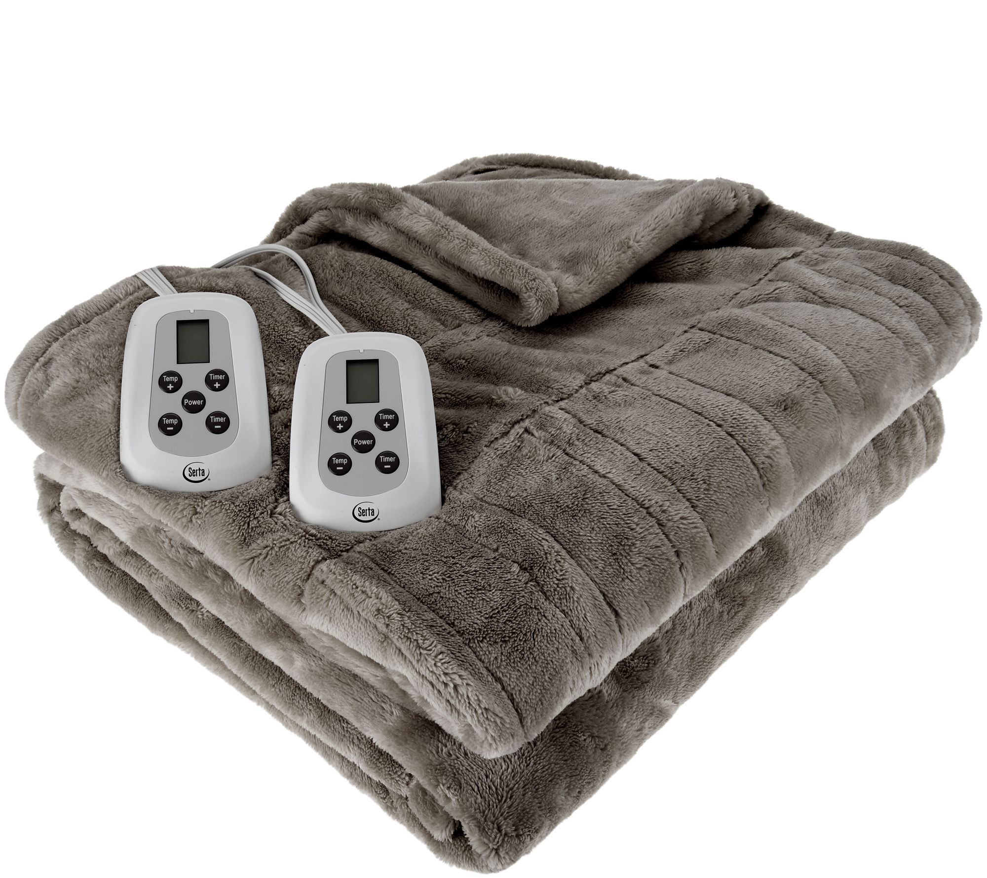 Serta Perfect Sleeper QN Heated Plush Blanket Page 1 —