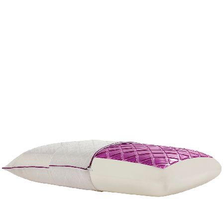 Sealy Posturepedic Gel And Memory Foam Bed Pillow Qvc Com
