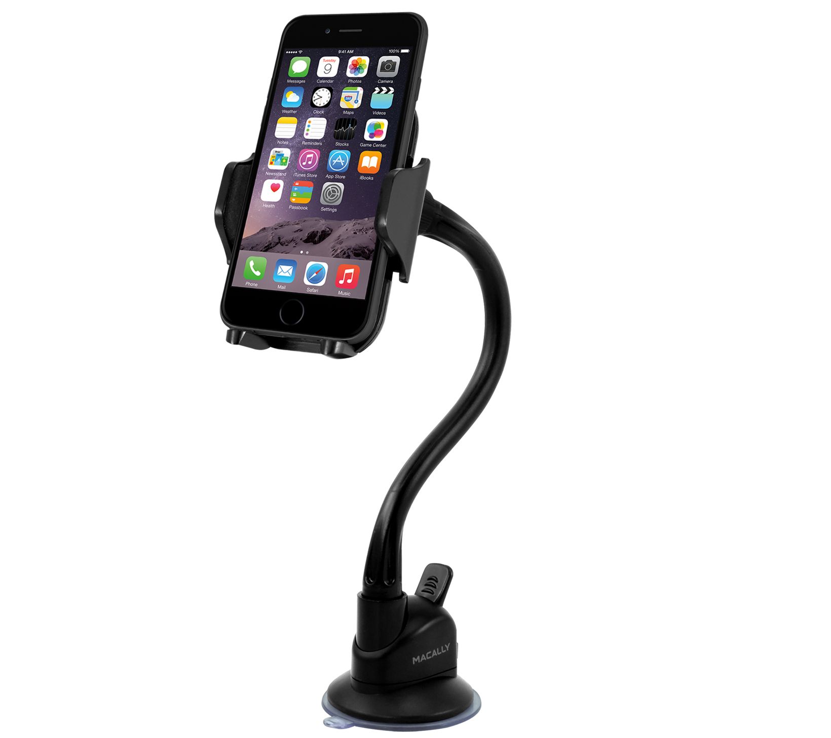 Suction Cup Holder for iPhone, iPod & Other Mobile Devices —