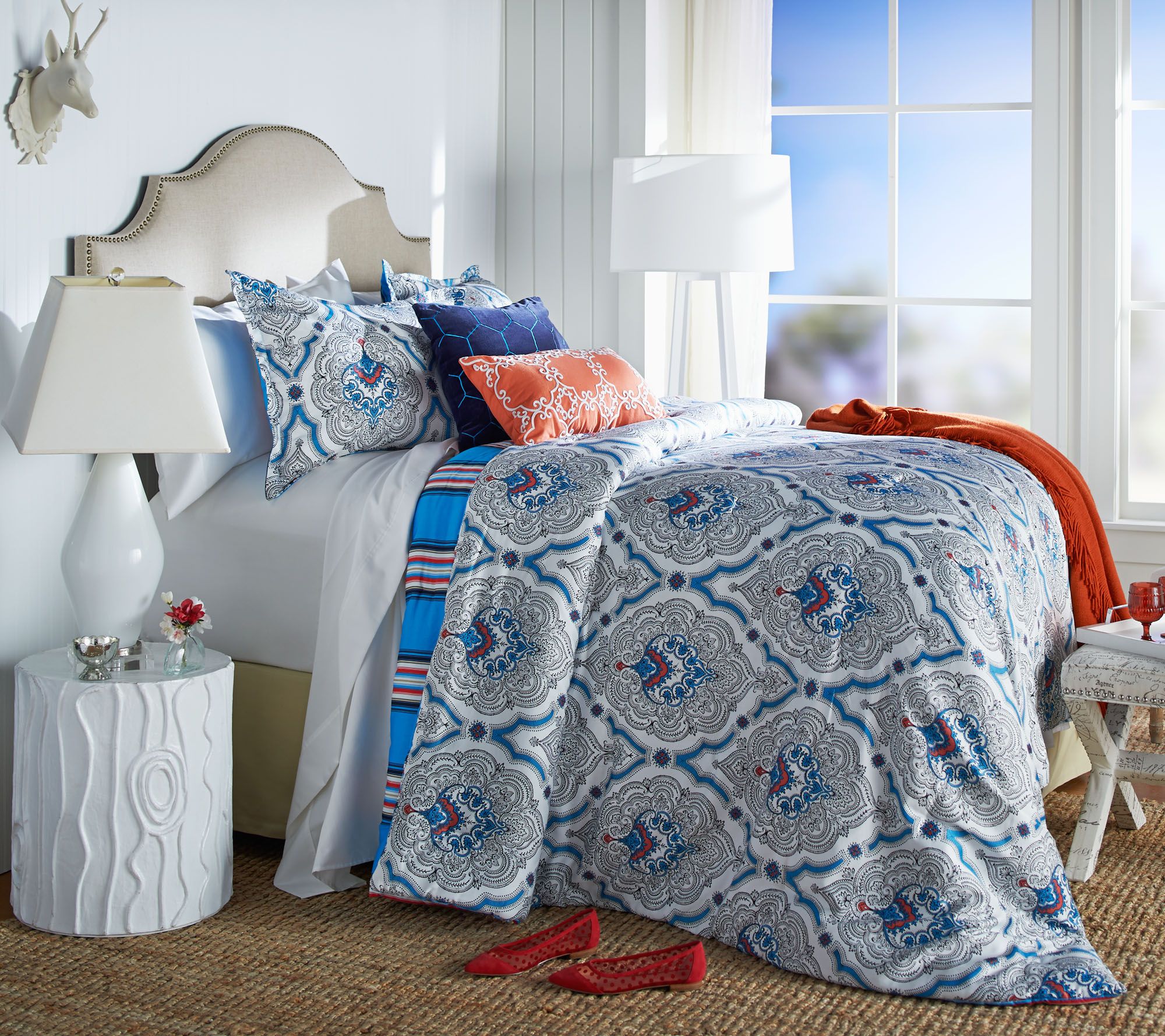 Scott Living Treasures or Biolan 5 Piece Twin Comforter Set —