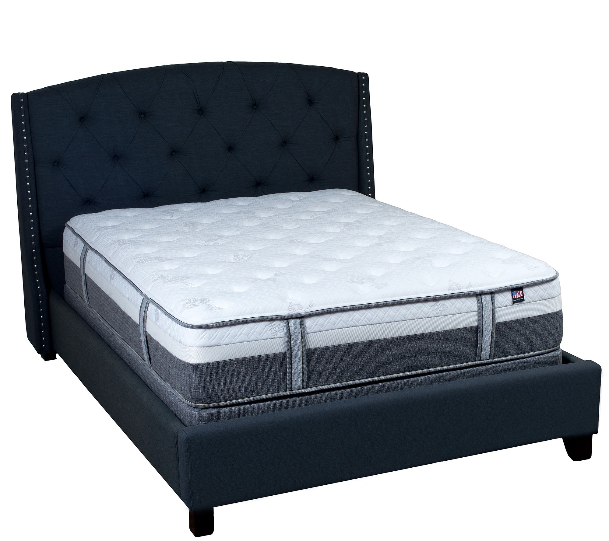 MyPillow 14" Luxury Hybrid Twin XL Mattress with Foundation —