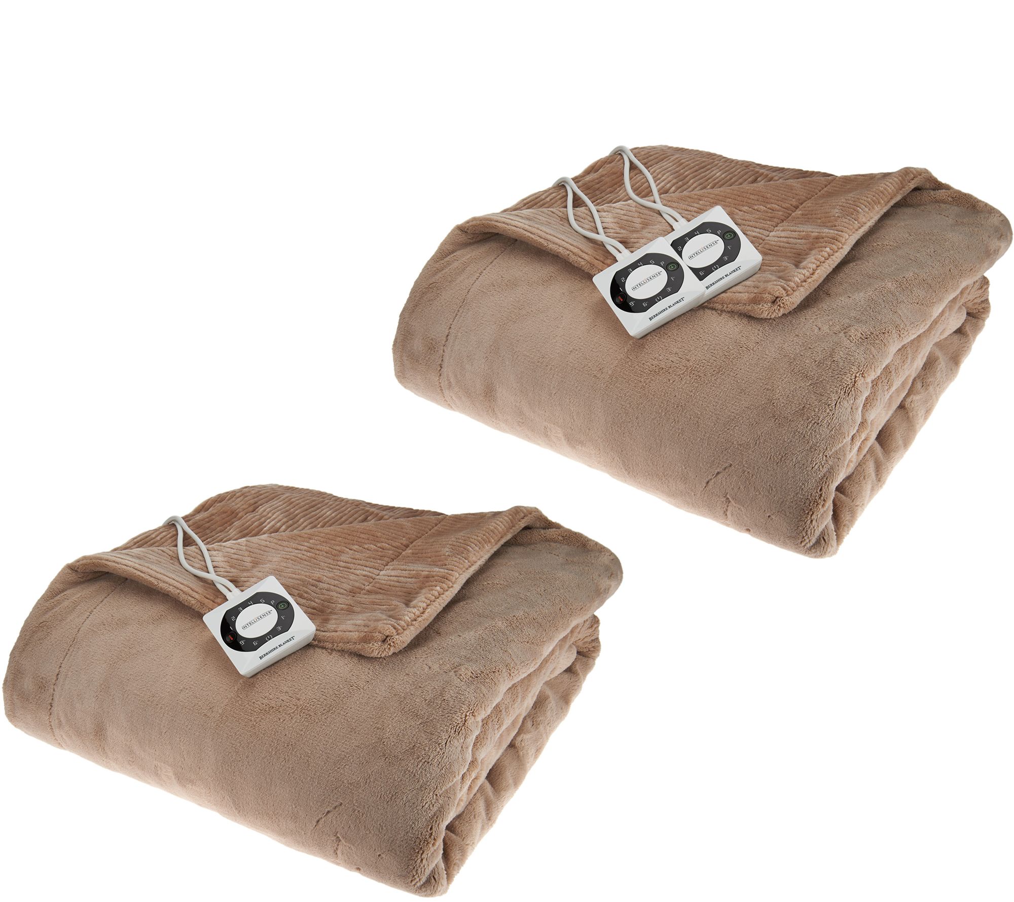 Berkshire Blanket Intellisense Velvet Soft Heated Blanket — QVC.com