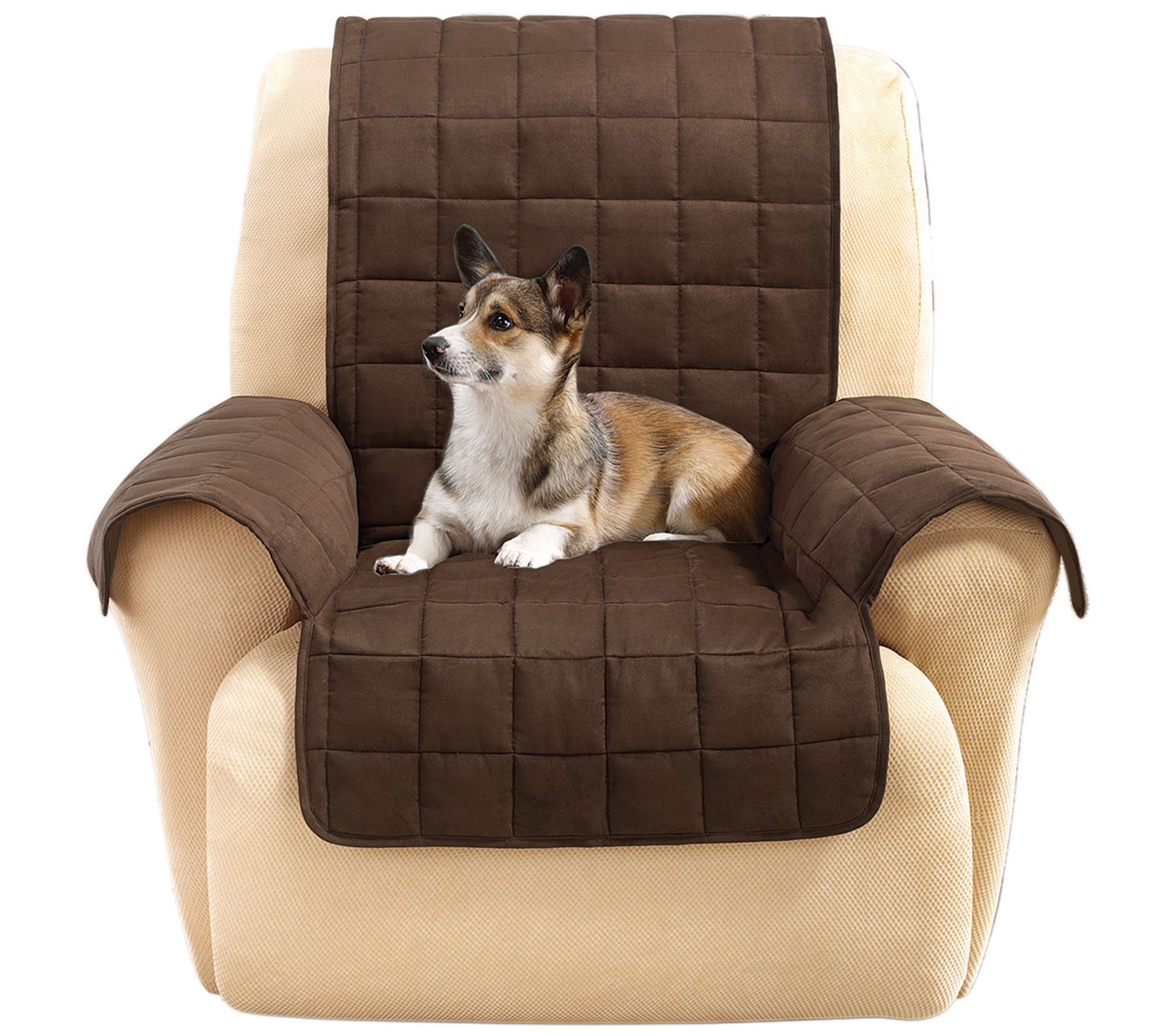 Sure Fit Furniture Cover Recliner with Memory Foam Seat Page 1 —