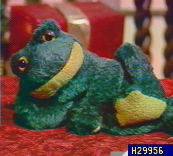 fleegle frog plush