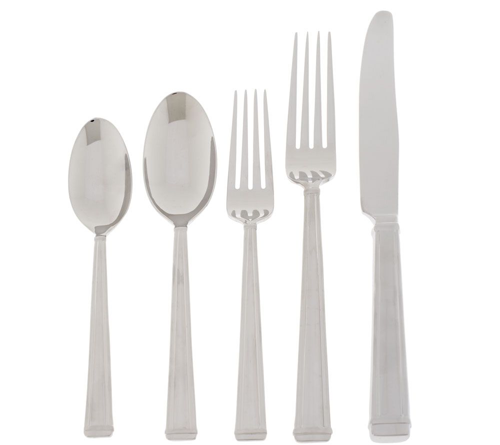 Lenox 18/10 Stainless 89Piece Flatware Set Page 1 —