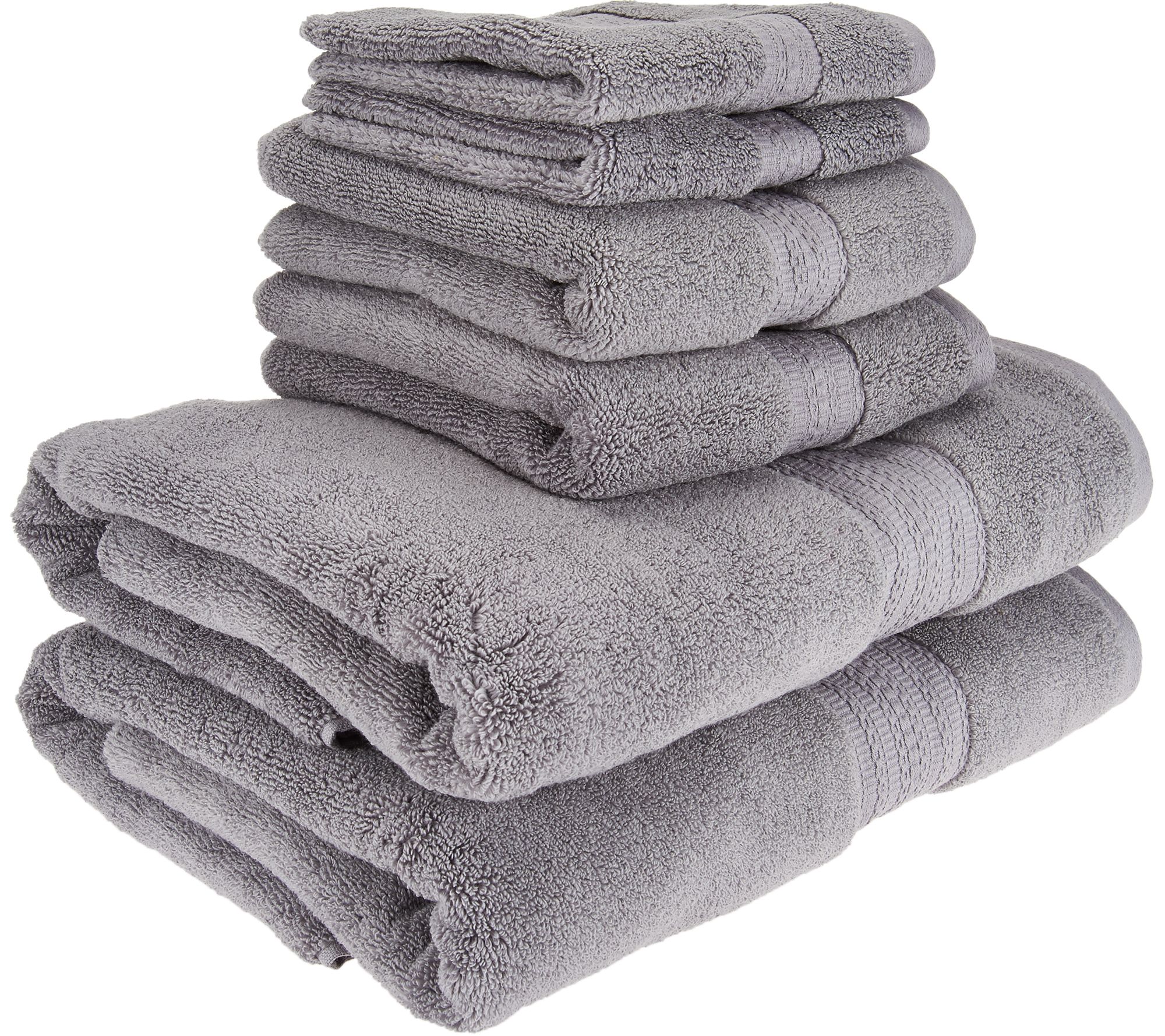 "As Is" Northern Nights 600 GSM 100 Cotton 6 Piece Bath Towel Set
