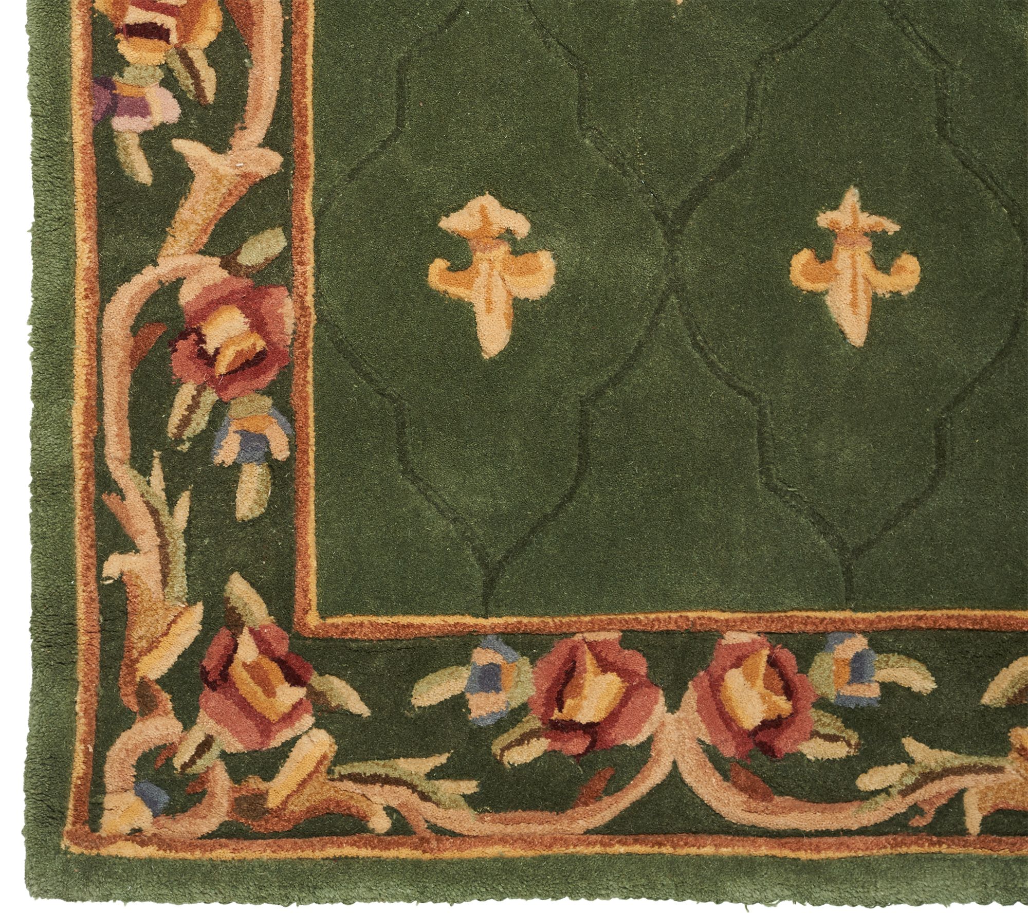 Royal Palace Special Edition 3 x 4 6" Fleur de Lis Wool Rug Page