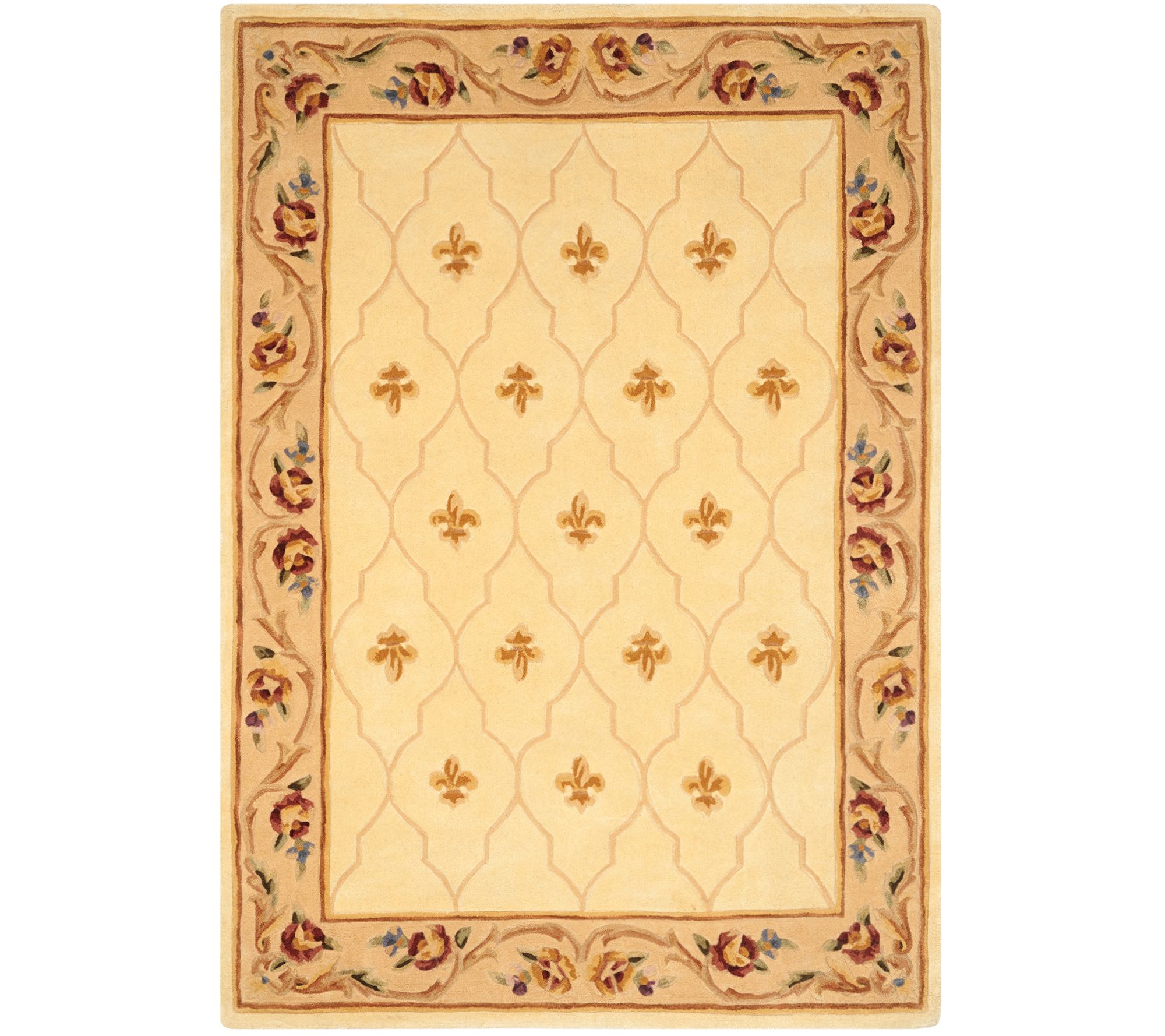 Royal Palace Special Edition 5 x7 Fleur de Lis Wool Rug Page 1