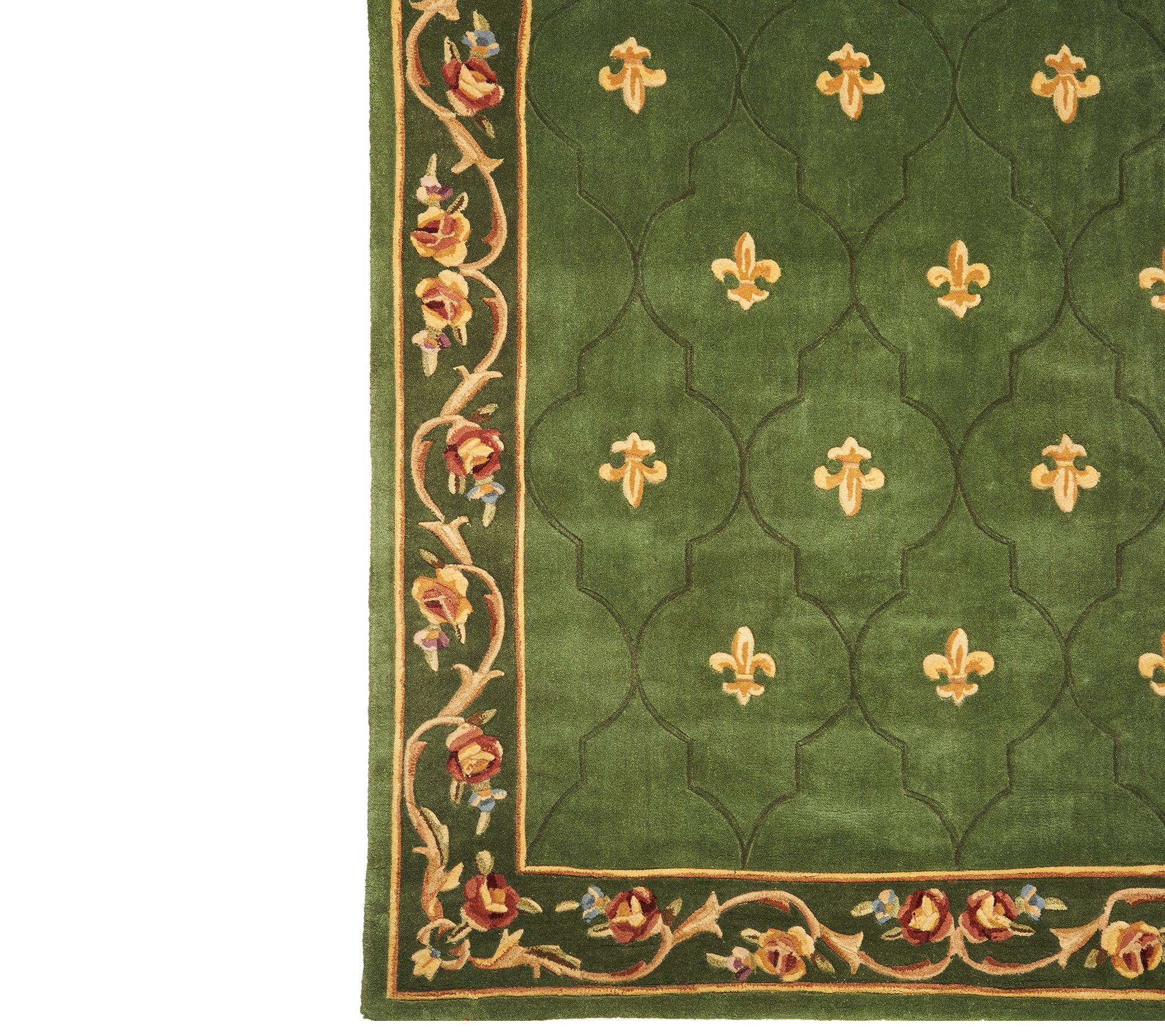 Royal Palace Special Edition 7 x9 Fleur de Lis Wool Rug Page 1
