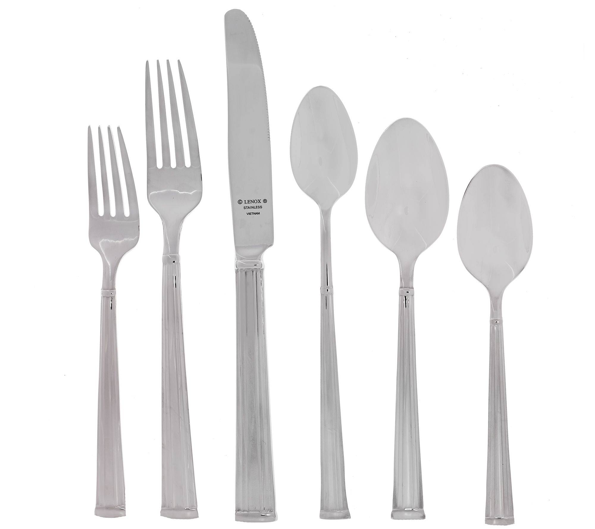 Lenox 18/10 Stainless Steel 54pc Service for 8 Flatware Set —