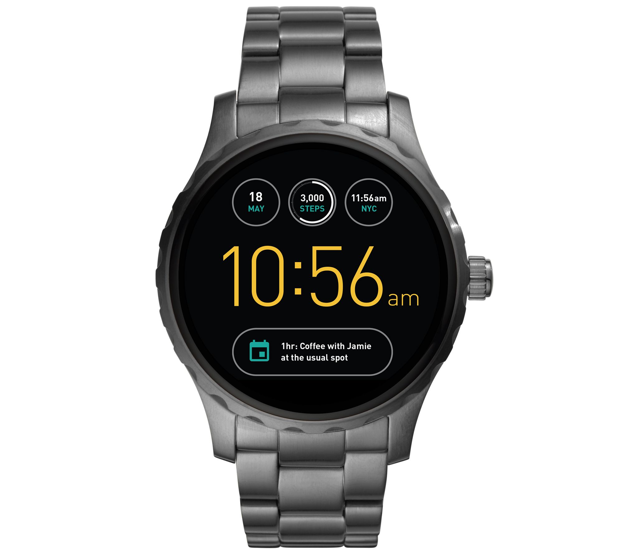 fossil smartwatch qvc