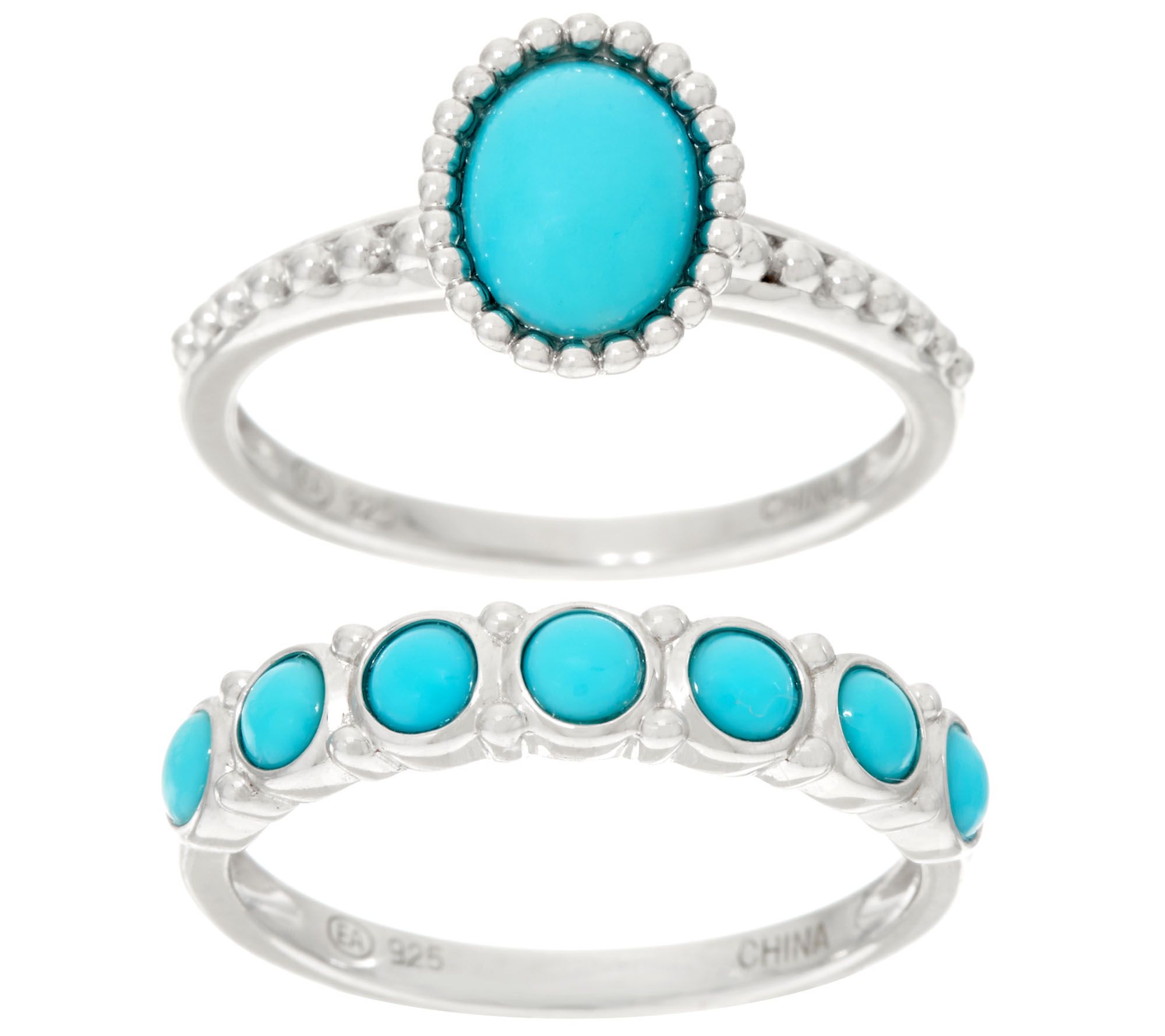 Large turquoise rings for women unique sneakers clearance color