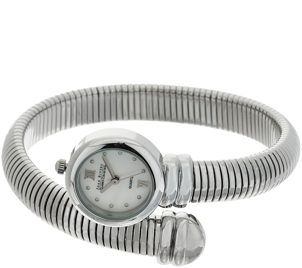 Joan Rivers Tubogas Coiled Wrap Watch