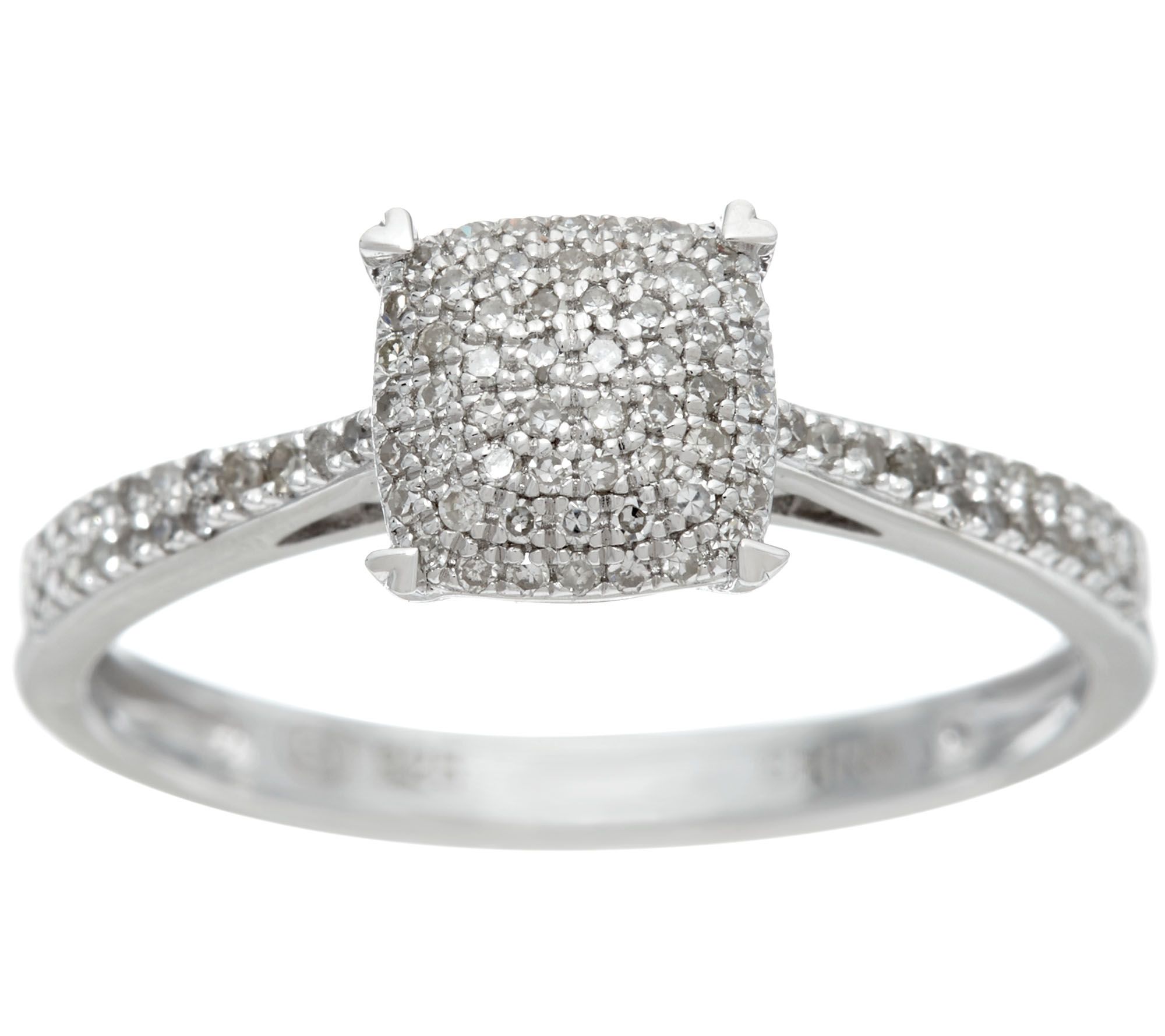 Diamond Choice of Cut Sterling Ring, 1/5 cttw, by Affinity