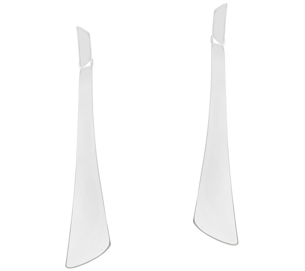  RLM Bronze Elongated Paddle Earring - J324252