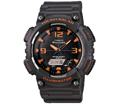 casio tough solar orange