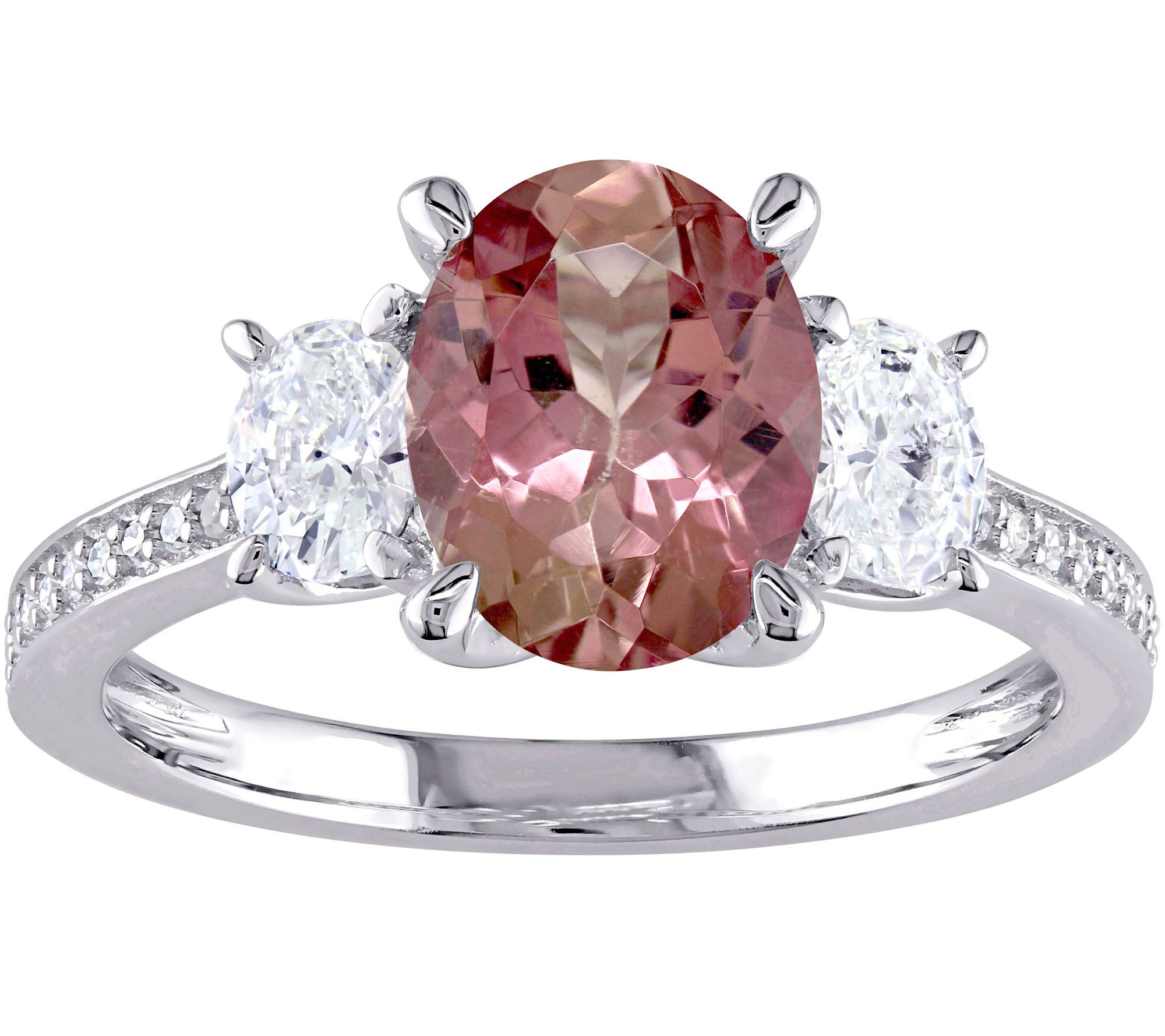 Qvc jewelry clearance rings pink diamond necklace